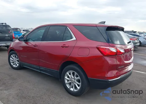 2020 Chevrolet Equinox Fwd Lt 1.5L Turbo из США, поврежденный, VIN 2GNAXKEV5L6252961